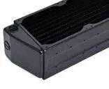 Alphacool ES HPE-60 radiatorius, kampinis vaizdas