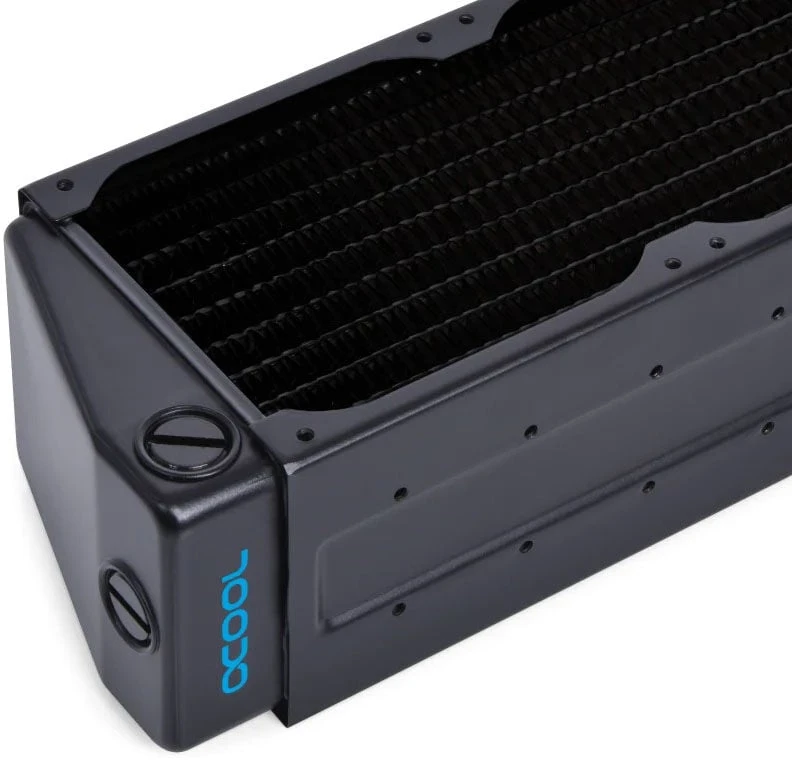 „Alphacool ES HPE-60 X-Flow“ radiatorius, varinis, Ø 320 mm, juodas