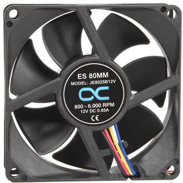 Alphacool ES PWM-korpuso ventiliatorius – 80mm