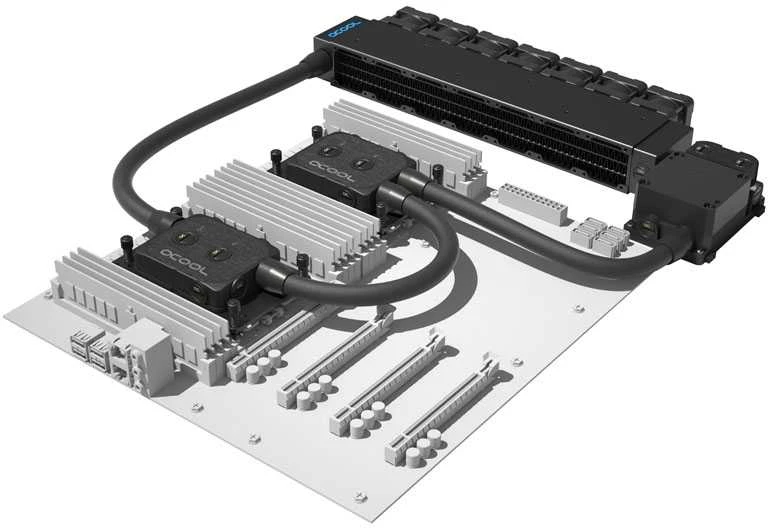 Alphacool ES rezervuaras 1U - DDC