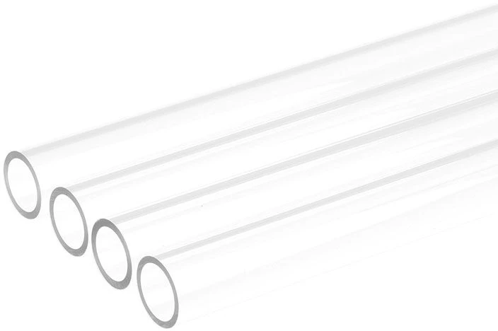 „Alphacool Hardtube“ akriliniai vamzdžiai 13/10 mm, 60 cm, 4 vnt. rinkinys