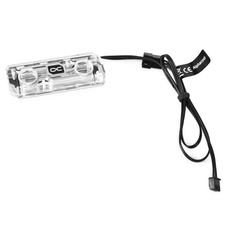 Alphacool HDX Apex M.2 2280 SSD aušintuvas, ARGB – akrilas