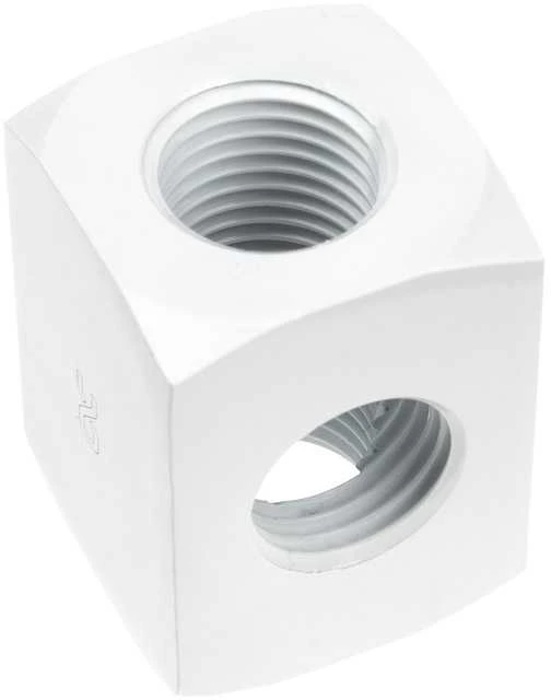Alphacool trišakis aušinimui baltas