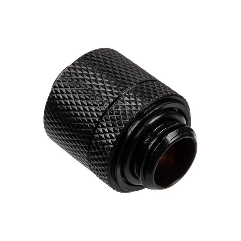 „Alphacool HF“ tiesus jungtis G1/4 colio AG į 13/10 mm - juodas