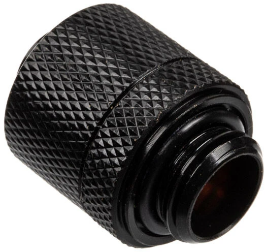„Alphacool HF“ tiesus jungtis G1/4 colio AG į 13/10 mm - juodas