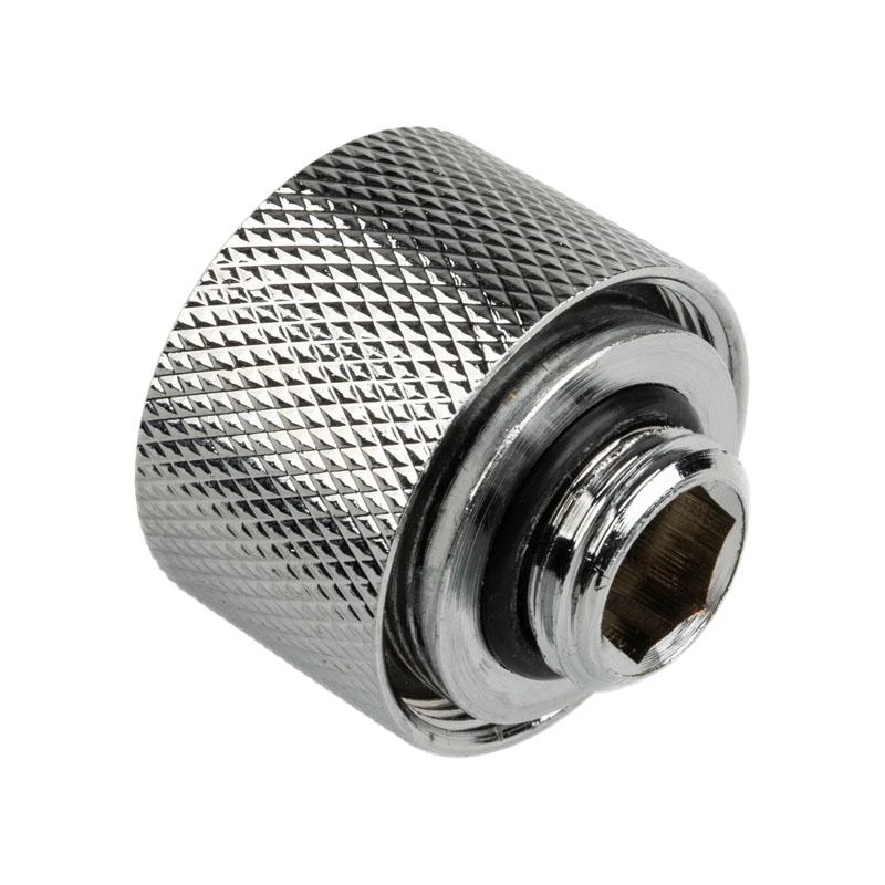 Alphacool G1/4 jungtis 16mm kietam vamzdžiui, chromuota