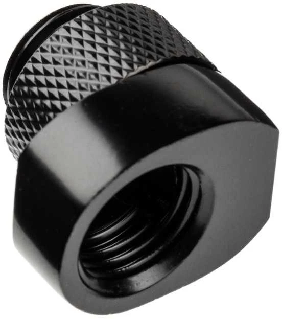 Alphacool Eiszapfen G1/4 colių prailginimo poslinkis MF 8 – juodas