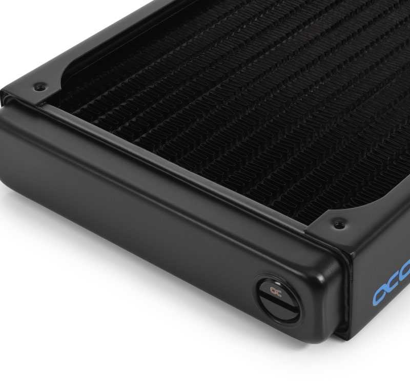 Alphacool NexXxoS HPE-30 Radiator 360mm – juodos spalvos
