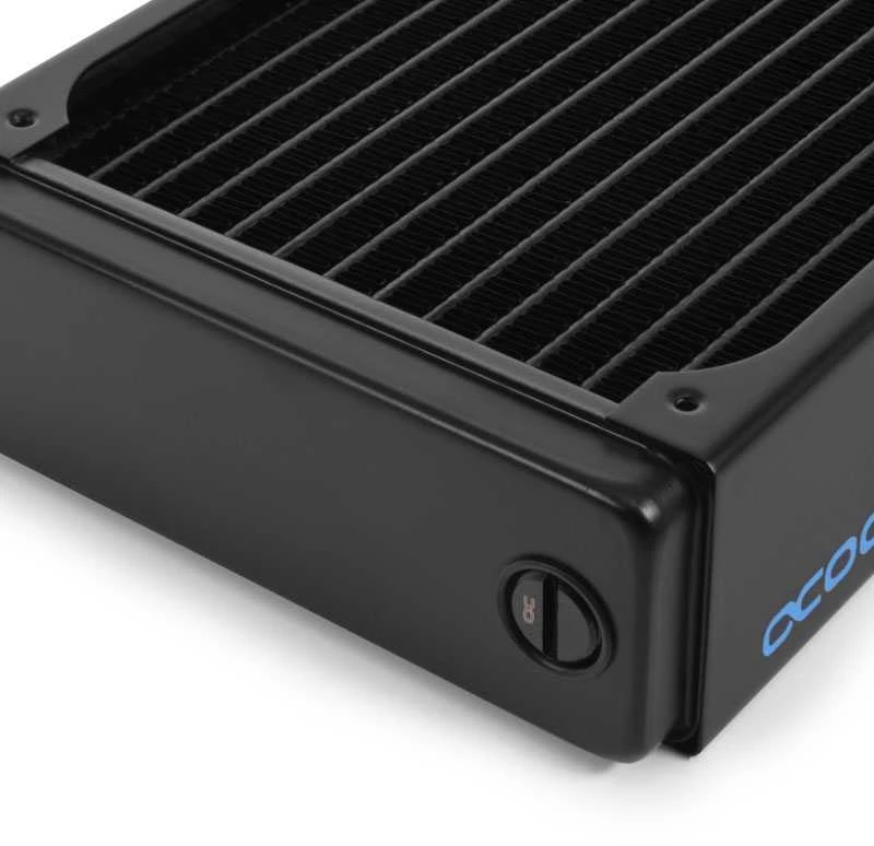 Alphacool NexXxoS HPE-45 Radiator 360mm – juodos spalvos