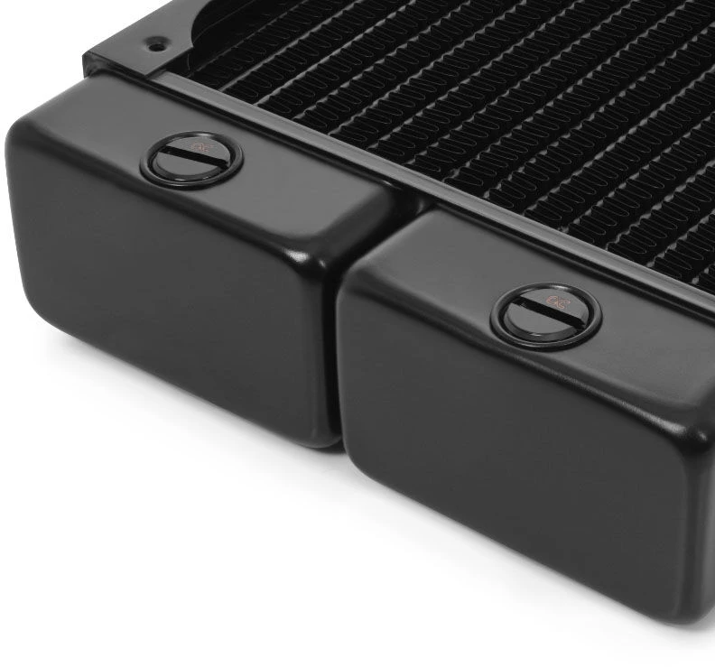 Alphacool NexXxoS HPE-45 Radiator 420mm – juodos spalvos