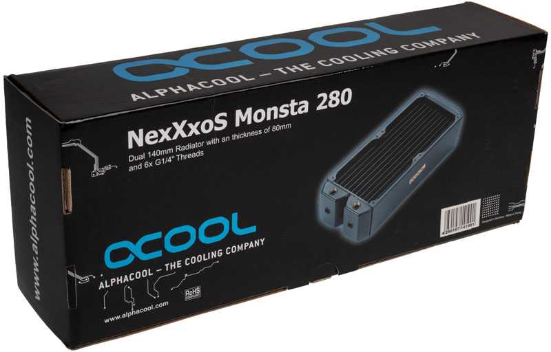 Alphacool NexXxoS Monsta radiatorius - 280mm