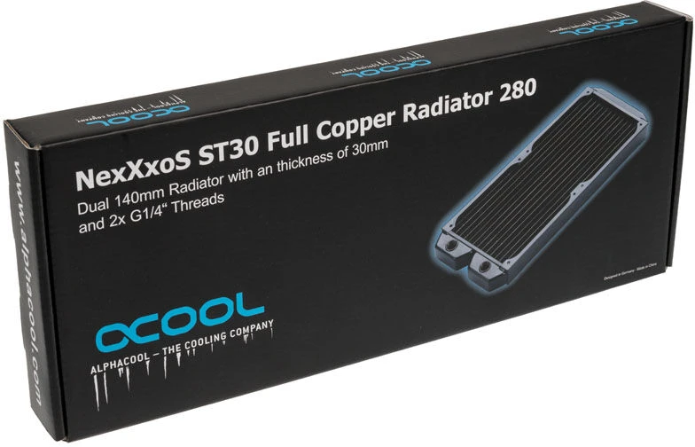 Alphacool NexXxoS ST30 Full Copper 280mm radiatorius