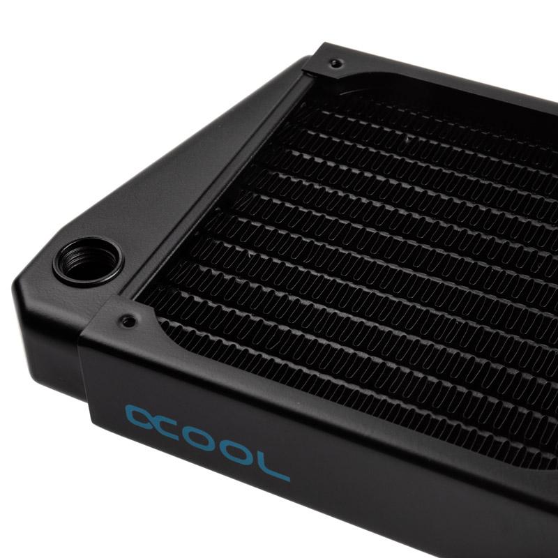 Alphacool NexXxoS ST30 Full Copper X-Flow radiatorius - 240mm, juodas