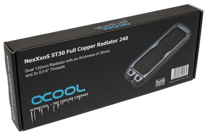 Alphacool NexXxoS ST30 visiškai varinis 240 mm radiatorius
