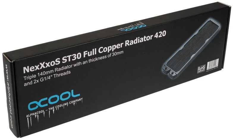 Alphacool NexXxoS ST30 visiškai varinis 420 mm radiatorius