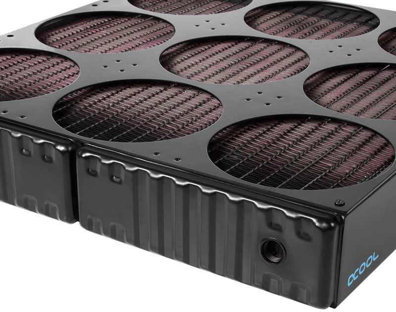 „Alphacool NexXxoS UT60 Full Copper 1080mm Nova“ – juodas