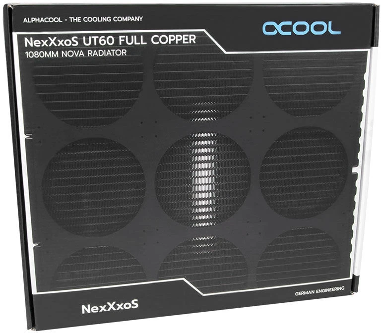 „Alphacool NexXxoS UT60 Full Copper 1080mm Nova“ – juodas