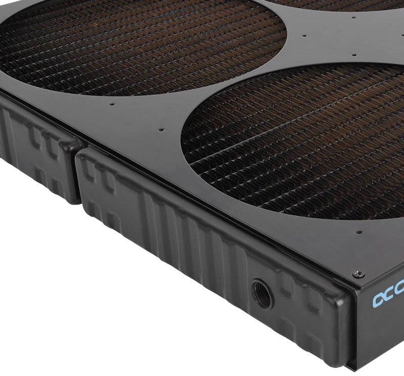Alphacool NexXxoS XT45 Full Copper 1260mm Super Nova - juodas