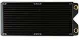 Alphacool „Phobya R27-S280“ radiatorius, 280 mm radiatorius, 18 FPI, varinės pelekai, 2x G1/4 colių jungtys – juodas