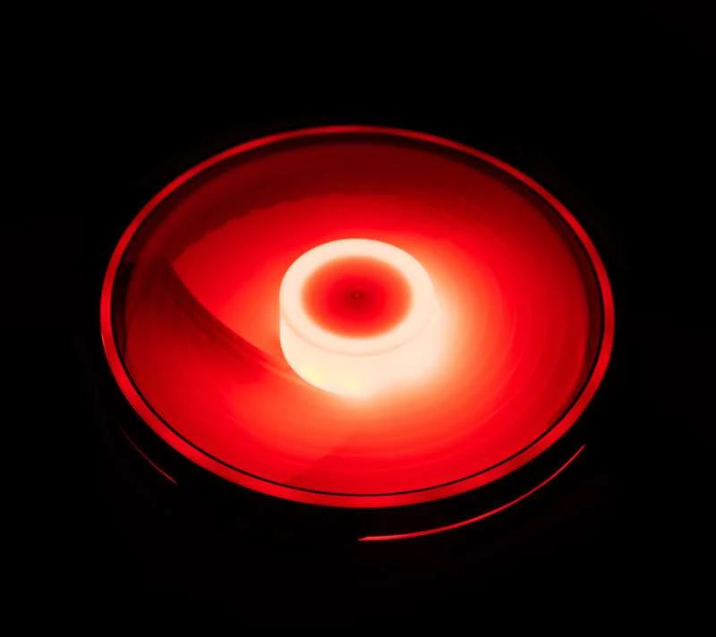 Alphacool Rise Aurora PWM-korpuso ventiliatorius – 120mm, juodos spalvos