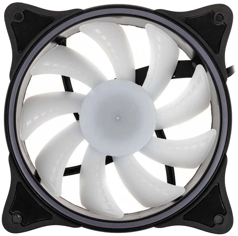 Alphacool Rise Aurora PWM-korpuso ventiliatorius – 120mm, juodos spalvos