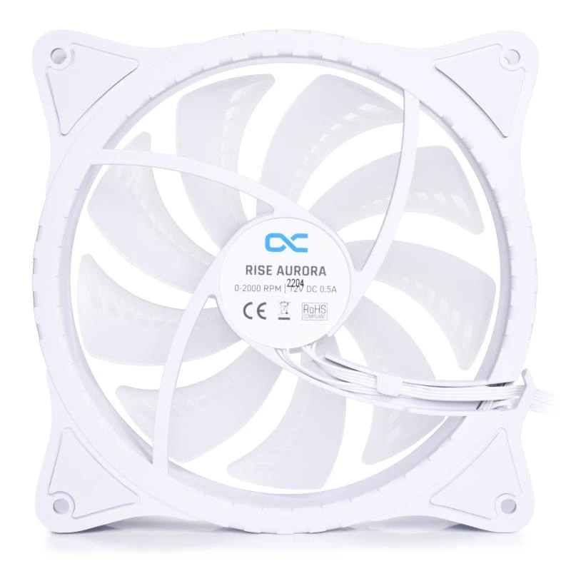 Alphacool 140mm ventiliatorius iš nugarinės pusės