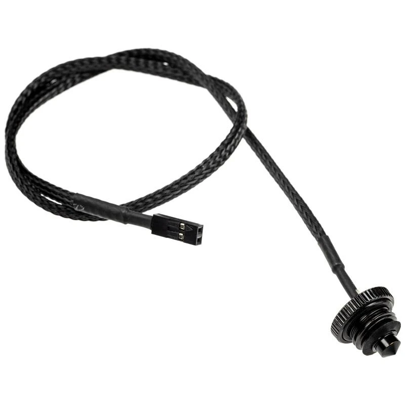 Alphacool Eiszapfen Temperature Sensor flat G1/4 – juodas