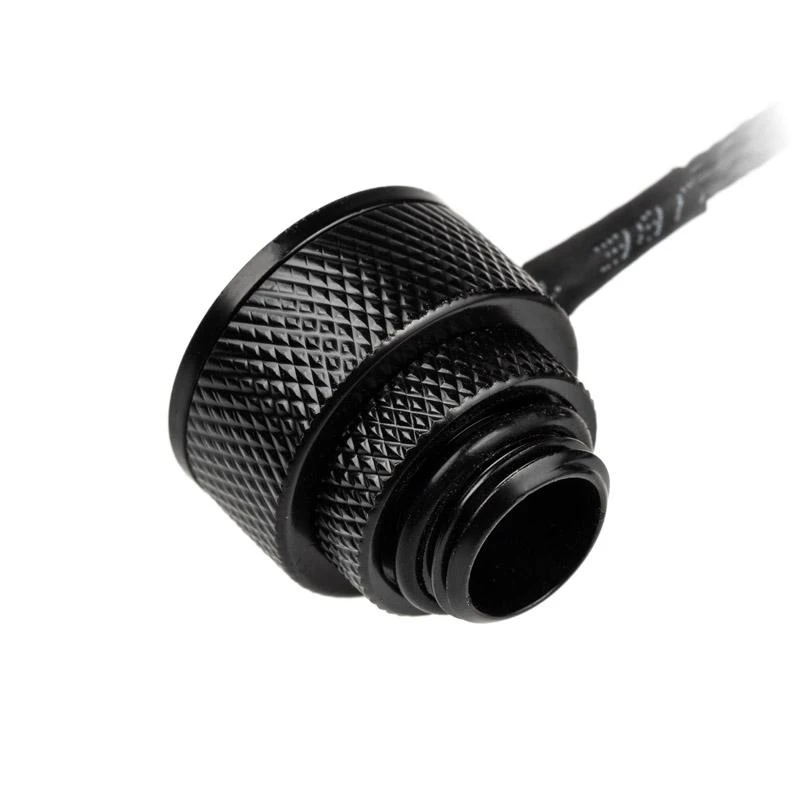 Alphacool Eiszapfen temperatūros jutiklis G1/4 IG/IG su AG adapteriu – juodas