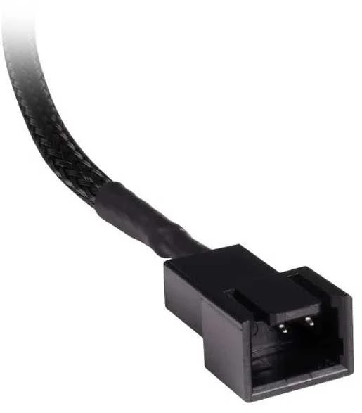 „Alphacool“ prailginimo laidas, jungiantis 3 kontaktų ventiliatorių su 3 kontaktų jungtimi, 15 cm
