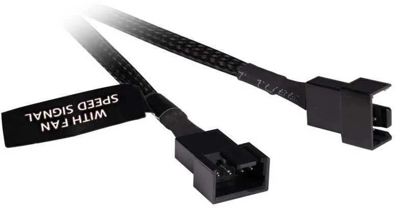 Alphacool 4-pin Y-adapteris su greičio signalo žyma