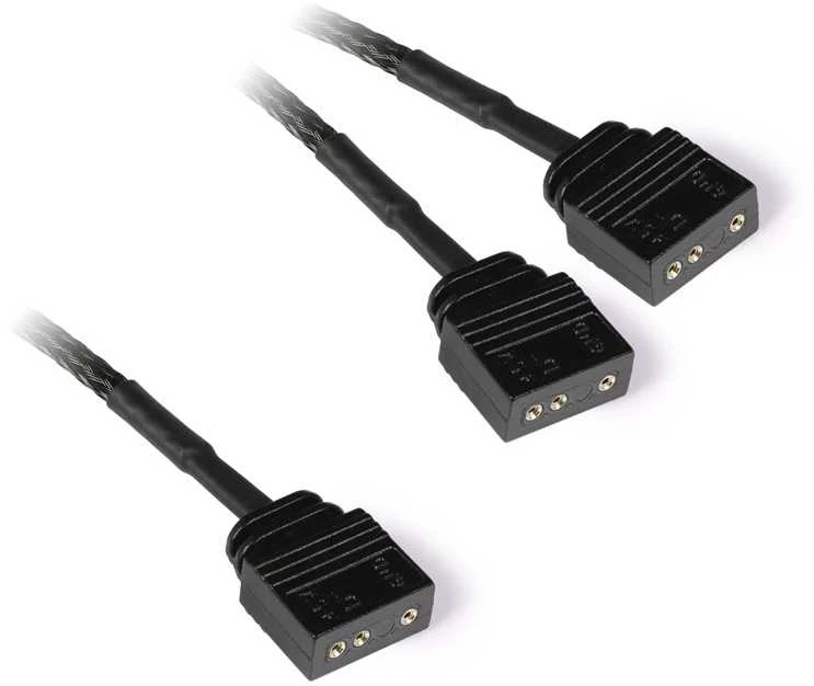 Alphacool aRGB Y-skirstytuvas su 3 kontaktų jungtimis