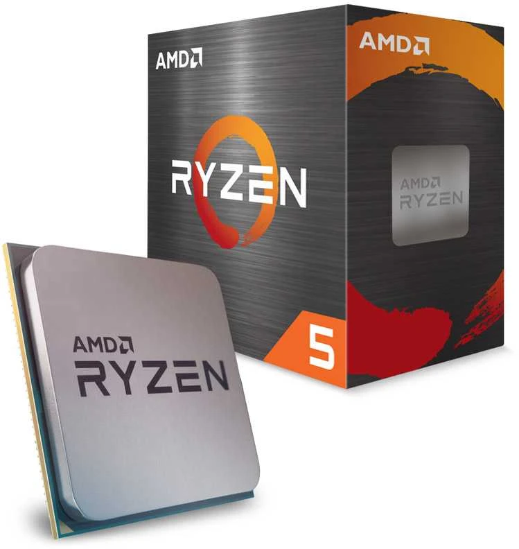 Procesorius AMD Ryzen 5 5600X, 3.7 GHz, 32 MB, 65 W
