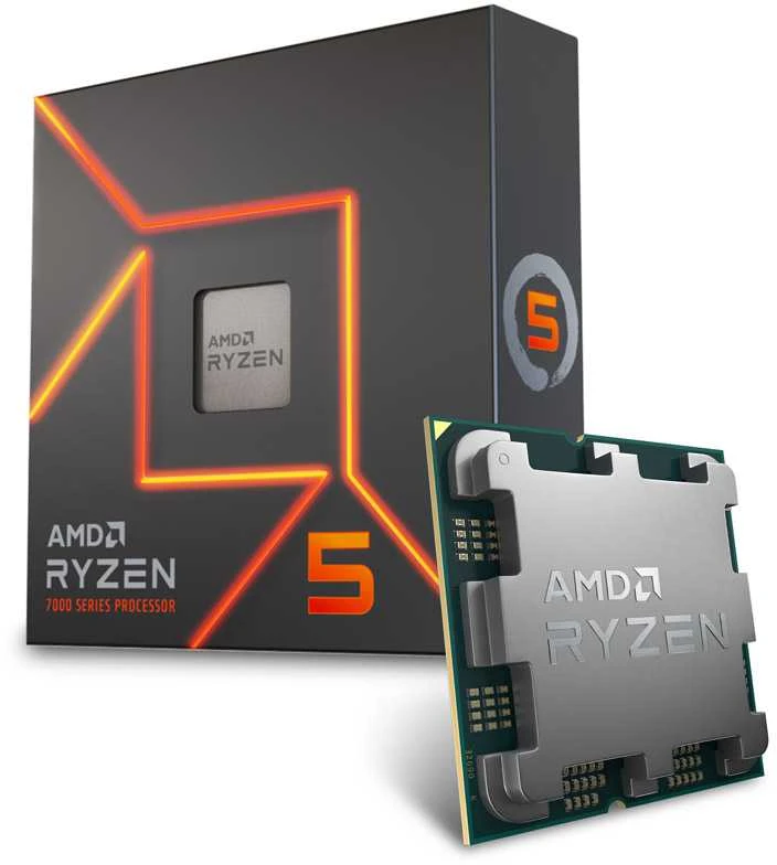 Procesorius AMD Ryzen 5 7600X, AM5, 4.7 GHz, 6C/12T, 105W