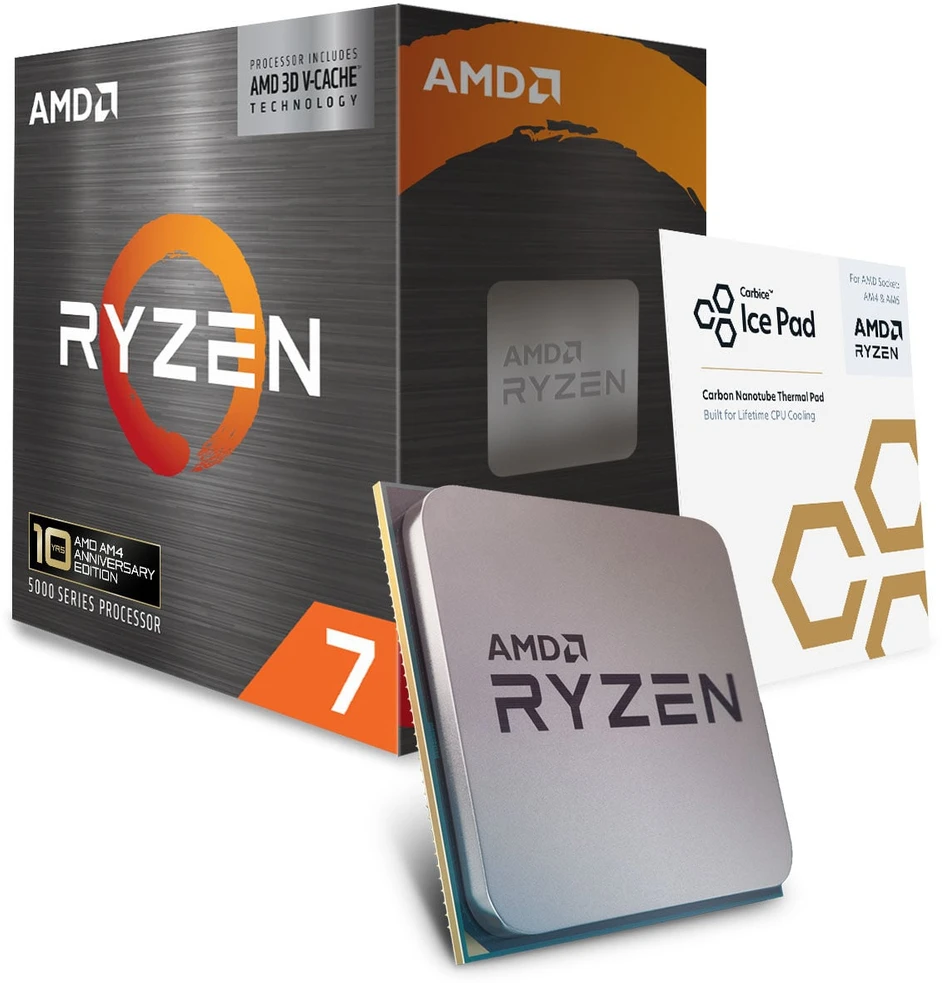 Procesorius AMD Ryzen 7 5800X3D processor 3.4 GHz 96 MB L3 Box