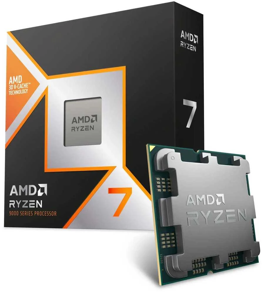 Procesorius  AMD Ryzen 7 9800X3D processor 4.7 GHz 104 MB L2 & L3 (100-100001084WOF) Box
