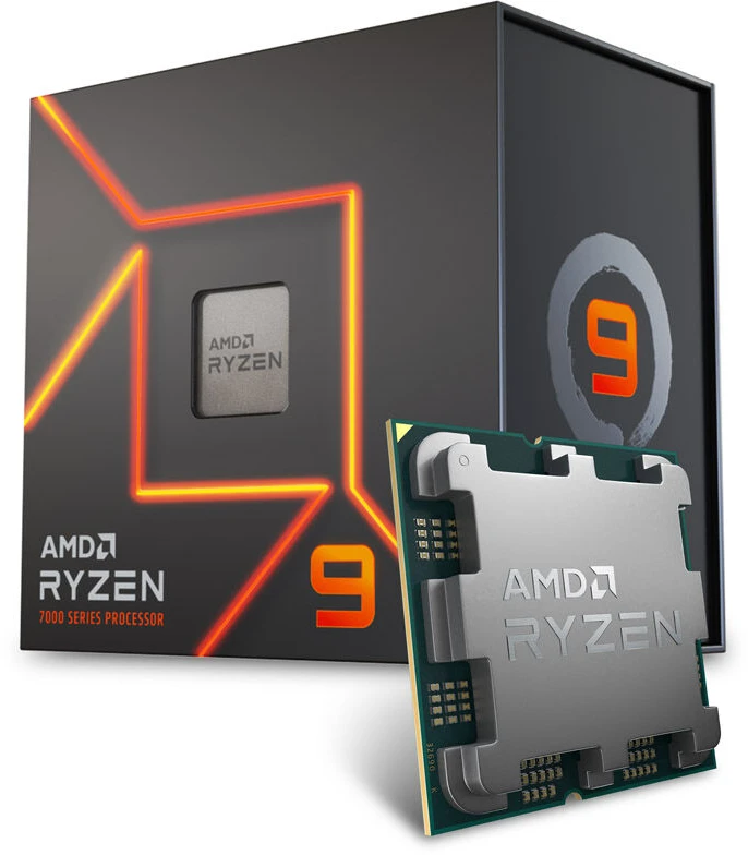 AMD Ryzen™ 9 7900X stalinio kompiuterio procesorius | 64MB | 170W | 100-100000589WOF