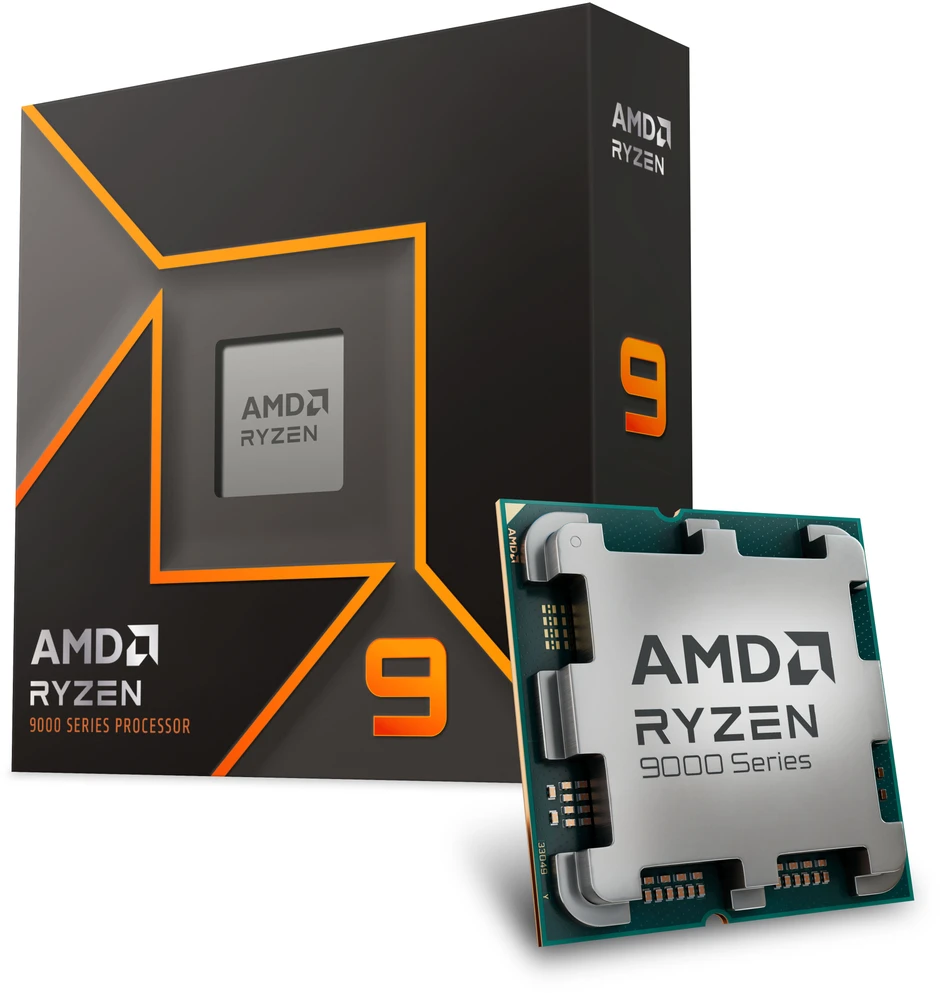 Procesorius AMD CPU Desktop Ryzen 9 16/32T 9950X (4,3 GHz/5,7 GHz, 80 MB, 170 W, AM5) dėžutė su Radeon Graphics