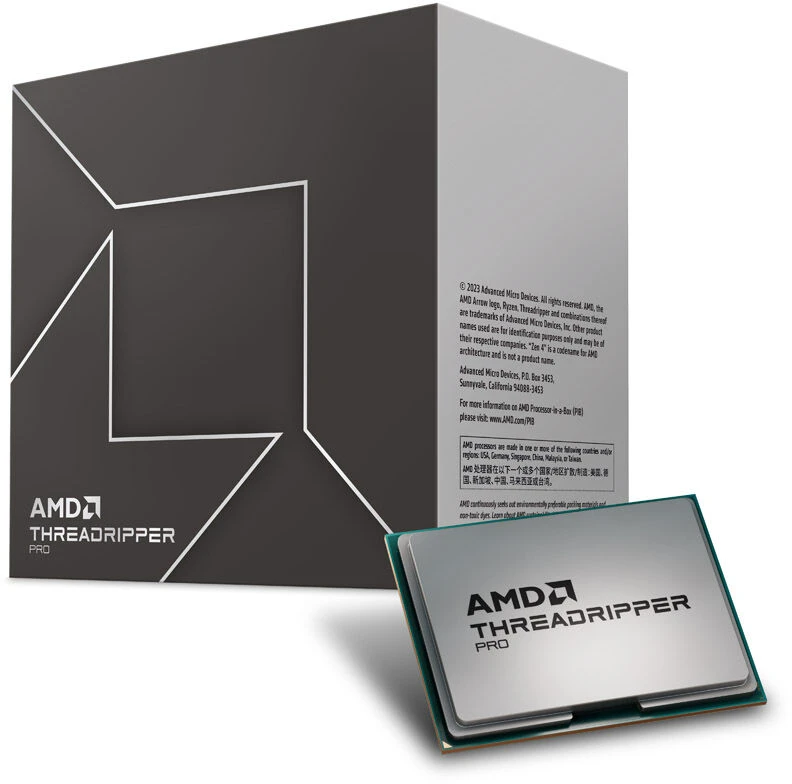 Procesorius - AMD Ryzen Threadripper Pro 7965WX, 4,2 GHz, 128 MB L3 (dėžutė)