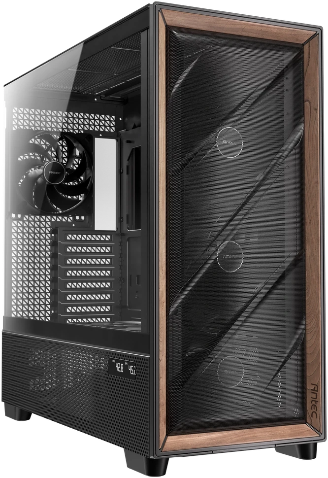 Kompiuterio korpusas Antec Flux Pro, juodas (0-761345-10154-7)