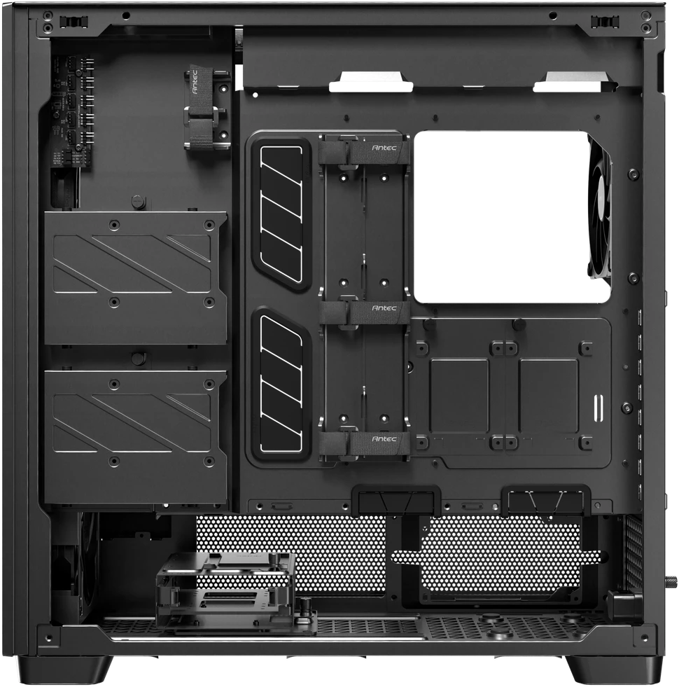 Kompiuterio korpusas Antec Flux Pro, juodas (0-761345-10154-7)