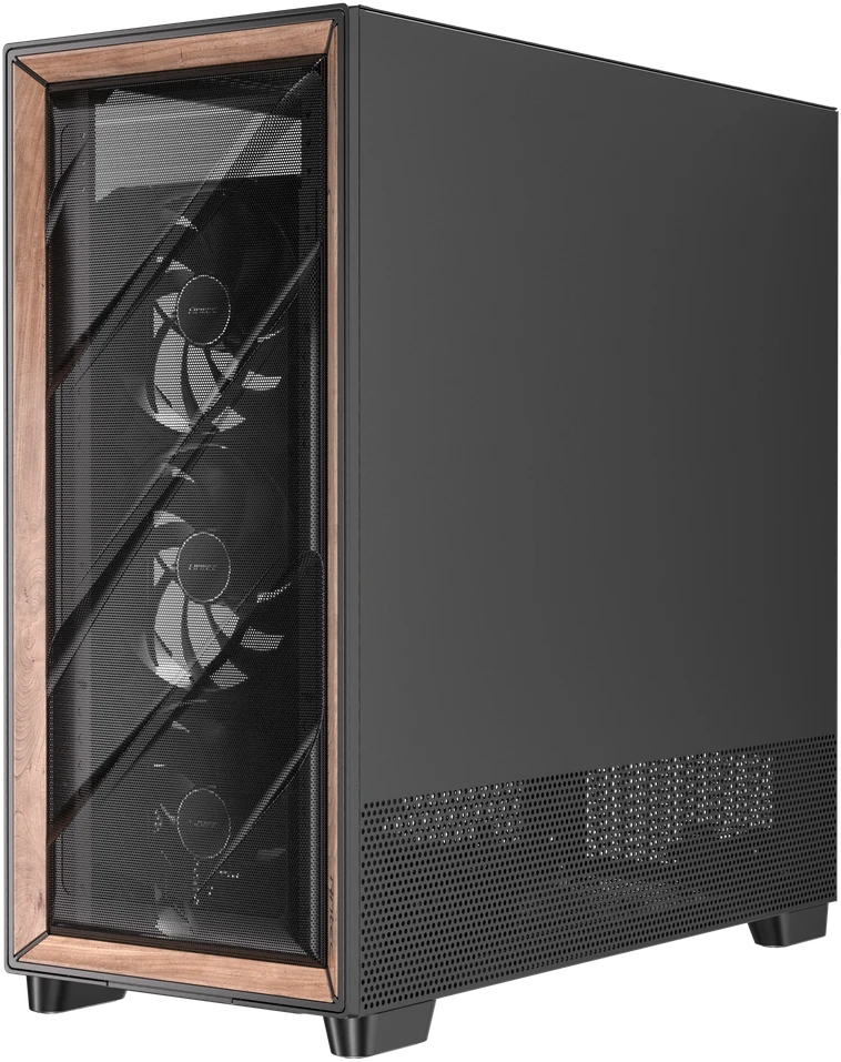 Kompiuterio korpusas Antec Flux Pro, juodas (0-761345-10154-7)