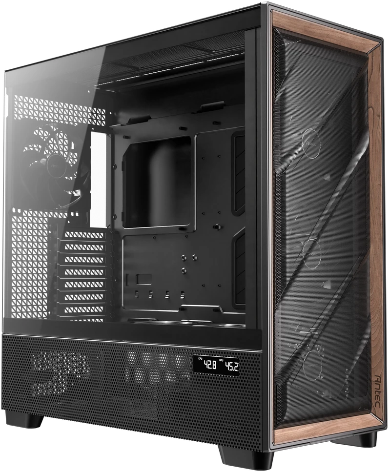 Kompiuterio korpusas Antec Flux Pro, juodas (0-761345-10154-7)