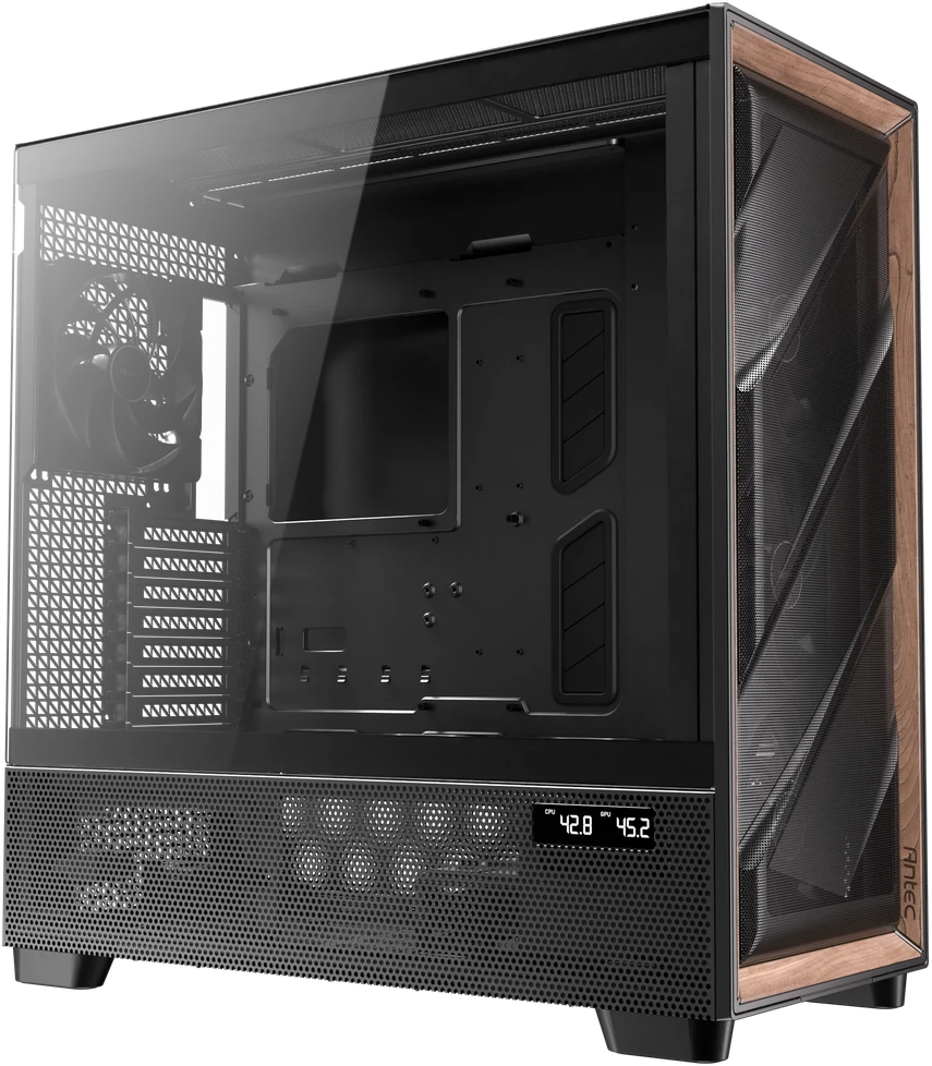 Kompiuterio korpusas Antec Flux Pro, juodas (0-761345-10154-7)