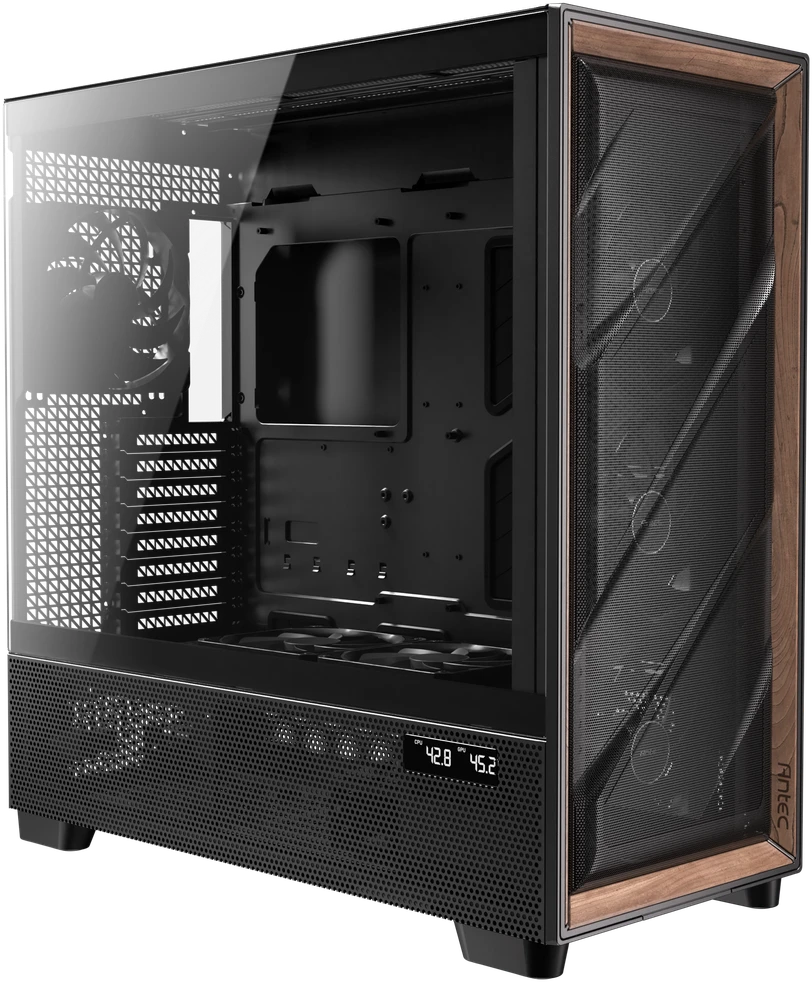 Kompiuterio korpusas Antec Flux Pro, juodas (0-761345-10154-7)