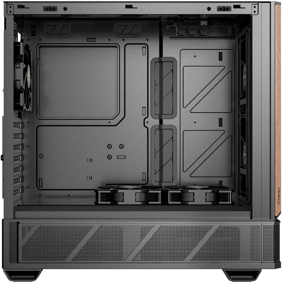 „Antec P30 ARGB“ kompiuterio korpusas, vidutinio dydžio bokštas, ATX, grūdintas stiklas – juodas