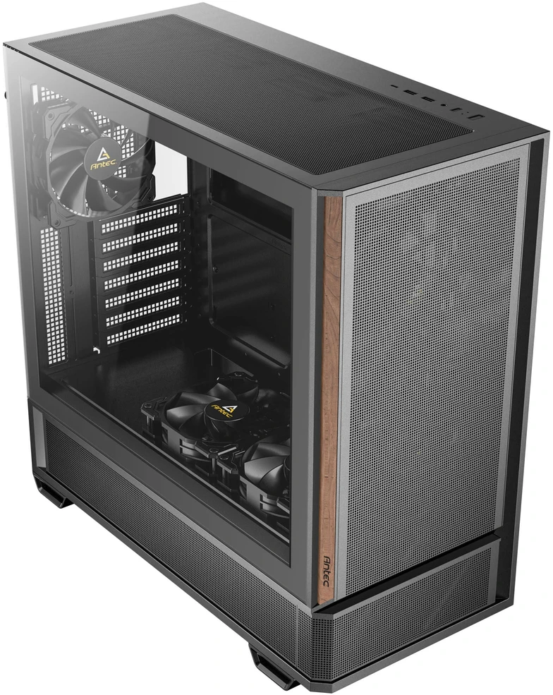 „Antec P30 ARGB“ kompiuterio korpusas, vidutinio dydžio bokštas, ATX, grūdintas stiklas – juodas