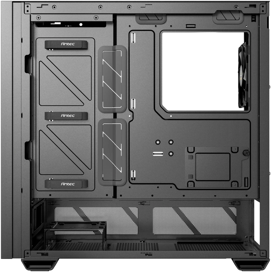 „Antec P30 ARGB“ kompiuterio korpusas, vidutinio dydžio bokštas, ATX, grūdintas stiklas – juodas