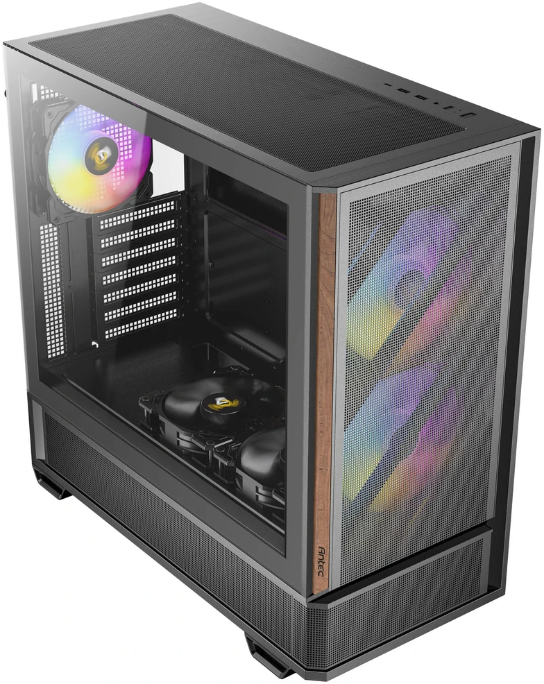 „Antec P30 AIR“ kompiuterio korpusas, vidutinio dydžio bokštas, ATX, grūdintas stiklas – juodas