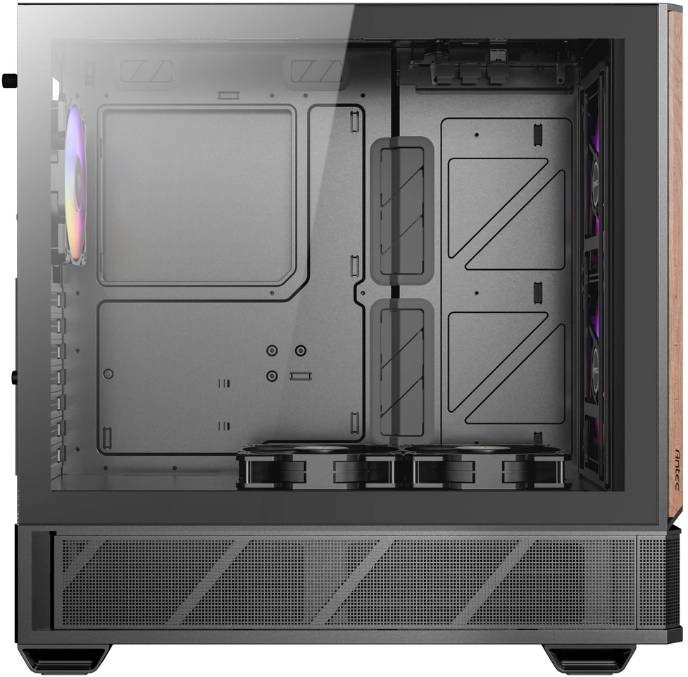 „Antec P30 AIR“ kompiuterio korpusas, vidutinio dydžio bokštas, ATX, grūdintas stiklas – juodas