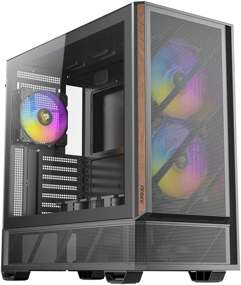 „Antec P30 AIR“ kompiuterio korpusas, vidutinio dydžio bokštas, ATX, grūdintas stiklas – juodas